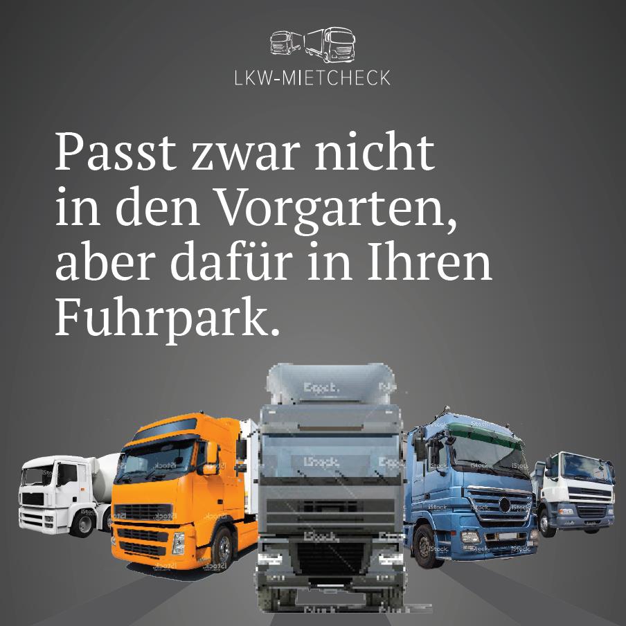 VerkehrsRundschau - Werbekampagne für den LKW-Mietcheck