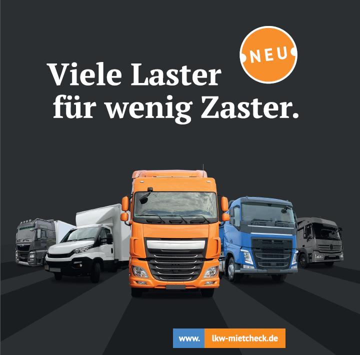 VerkehrsRundschau - Werbekampagne für den LKW-Mietcheck